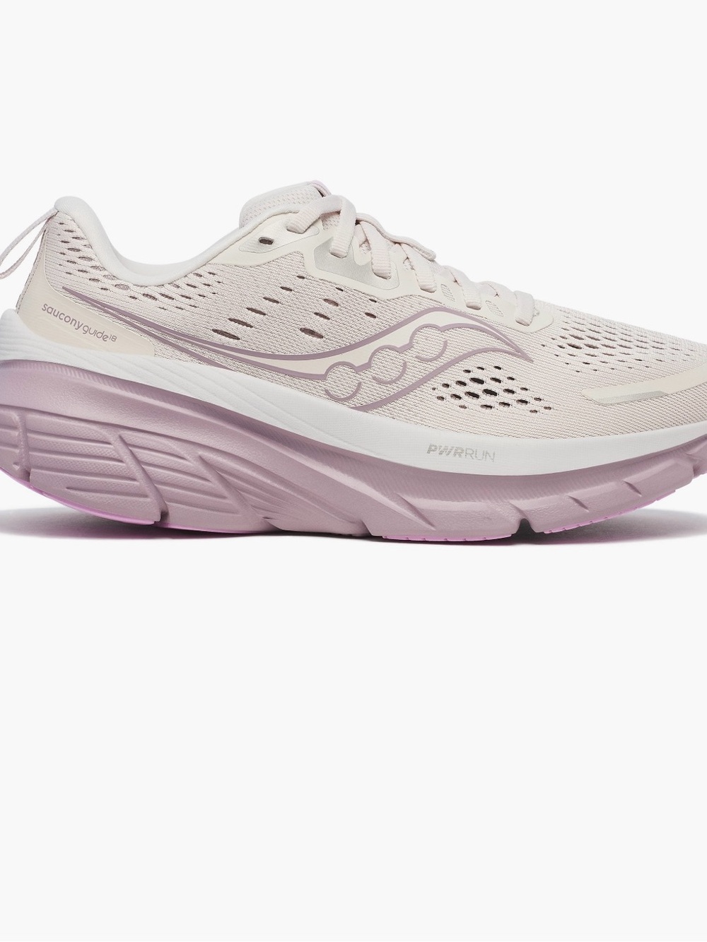 Saucony Women's Running Shoes in Light Purple and Soft Pink - Picture 3 of 10